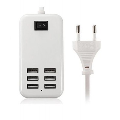6 Port Multi USB HighQ Fast Charger for Samsung Galaxy S10 Plus