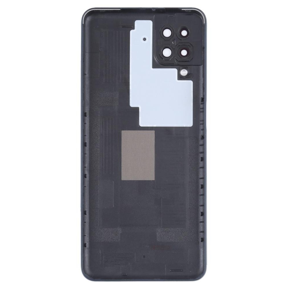Back Panel Cover for Samsung Galaxy M12 - Black - Image 2