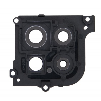 Camera Lens Glass with Frame for Samsung Galaxy A22 5G Black - Image 2