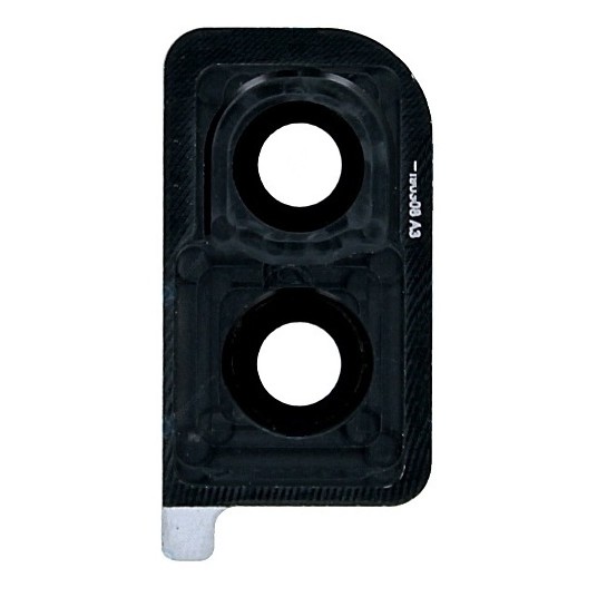 Camera Lens Glass with Frame for Samsung Galaxy A30 Black - Image 3