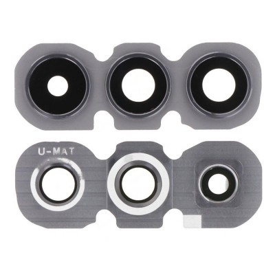 Camera Lens Glass with Frame for Samsung Galaxy A34 5G Black