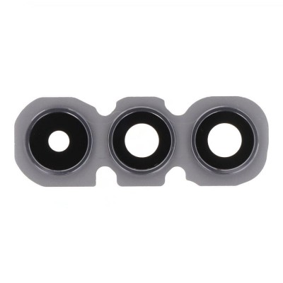 Camera Lens Glass with Frame for Samsung Galaxy A34 5G Black - Image 2