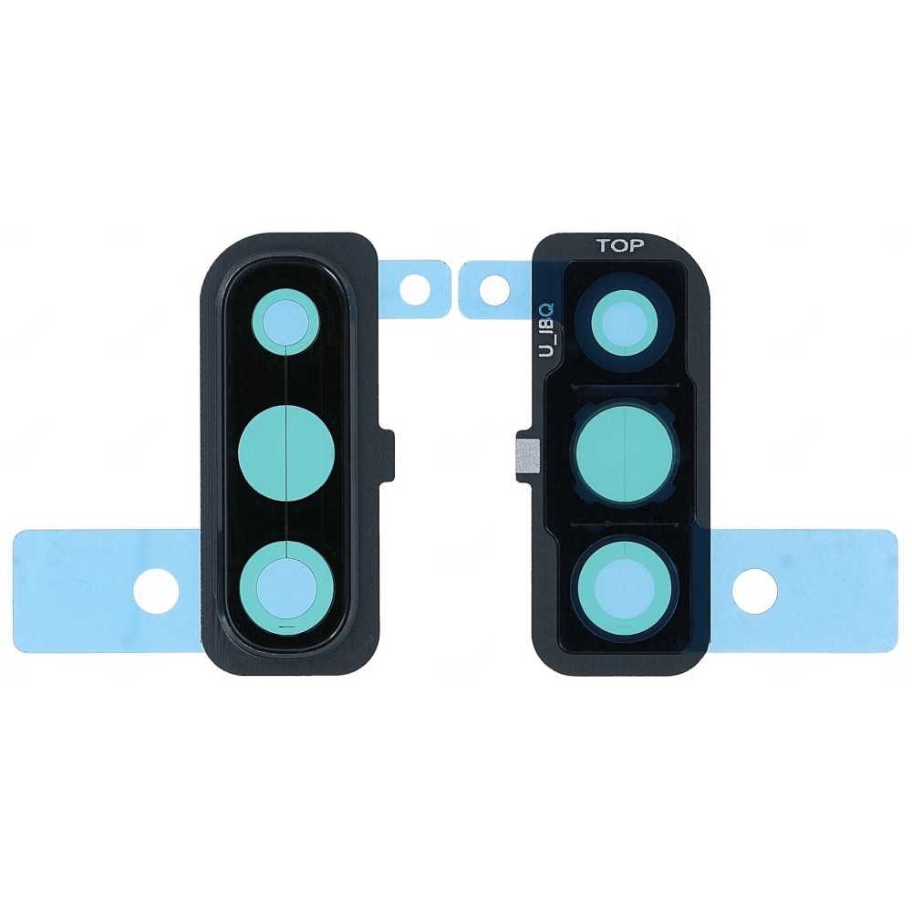 Camera Lens Glass with Frame for Samsung Galaxy A50 Black
