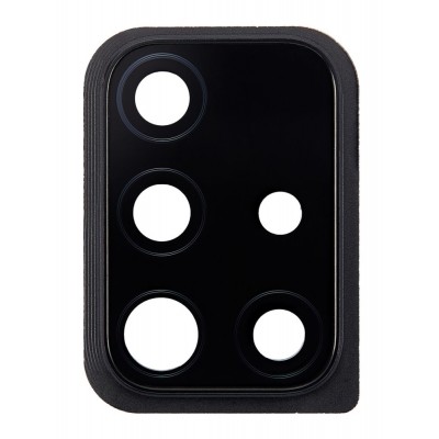 Camera Lens Glass with Frame for Samsung Galaxy A51 Black