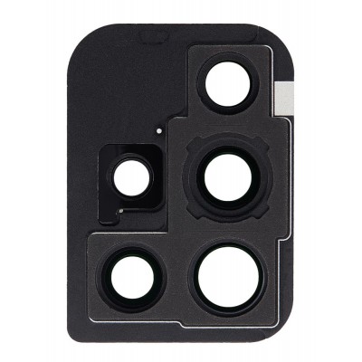 Camera Lens Glass with Frame for Samsung Galaxy A51 Black - Image 2