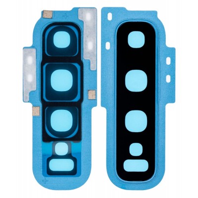 Camera Lens Glass with Frame for Samsung Galaxy S10 Blue