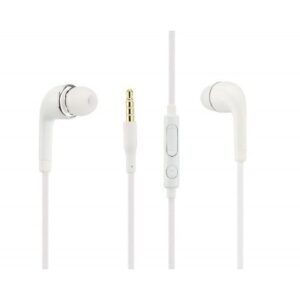 Earphone for Samsung Galaxy A80 - Handsfree, In-Ear Headphone, White
