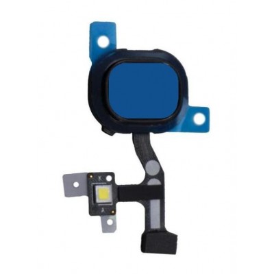 Fingerprint Sensor with Flex Cable for Samsung Galaxy F41 Blue - Image 2
