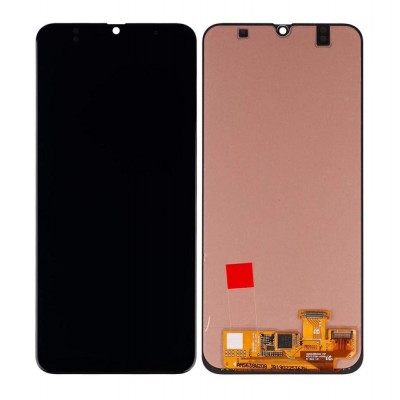 LCD with Touch Screen for Samsung Galaxy A30 - Black (display glass combo folder)