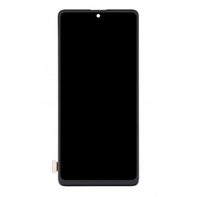 LCD with Touch Screen for Samsung Galaxy A71 - Black (display glass combo folder) - Image 3