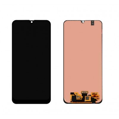 LCD with Touch Screen for Samsung Galaxy M21 - Black (display glass combo folder)
