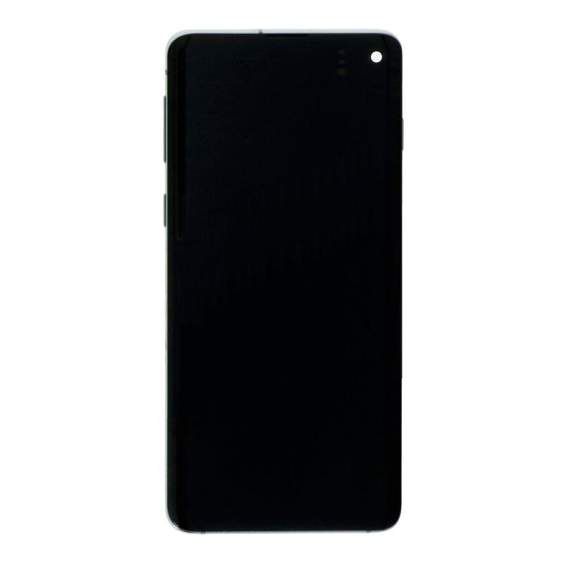 LCD with Touch Screen for Samsung Galaxy S10 - Black (display glass combo folder) - Image 2