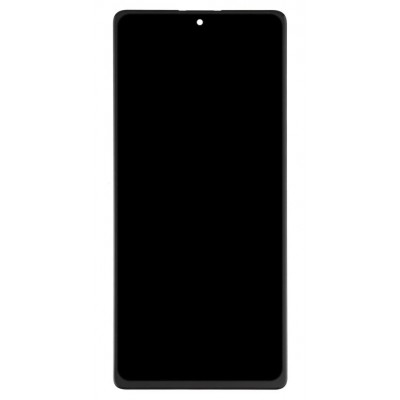LCD with Touch Screen for Samsung Galaxy S10 Lite - Black (display glass combo folder)