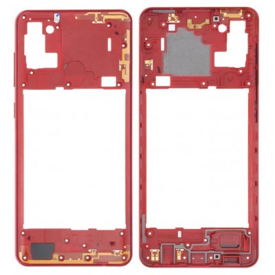 Middle Frame Ring Only for Samsung Galaxy A21s Red