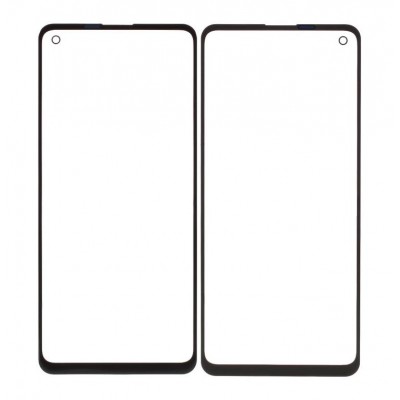 Front Glass for Samsung Galaxy A21s - Black