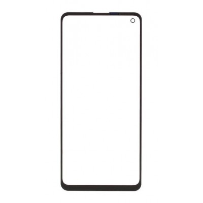 Front Glass for Samsung Galaxy A21s - Black - Image 3
