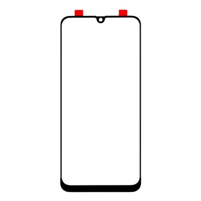 Front Glass for Samsung Galaxy A50s - Black