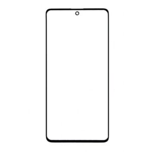 Front Glass for Samsung Galaxy A71 - Black