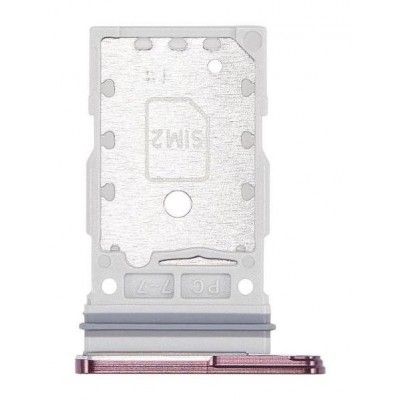SIM Card Holder Tray for Samsung Galaxy S22 Ultra 5G - Burgundy - Image 2