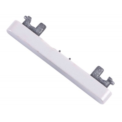 Volume Side Button Outer for Samsung Galaxy Tab A8 10.5 2021 Silver - Plastic Key - Image 3