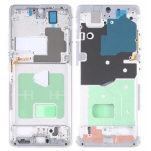 LCD Frame Middle Chassis for Samsung Galaxy S21 Ultra - White