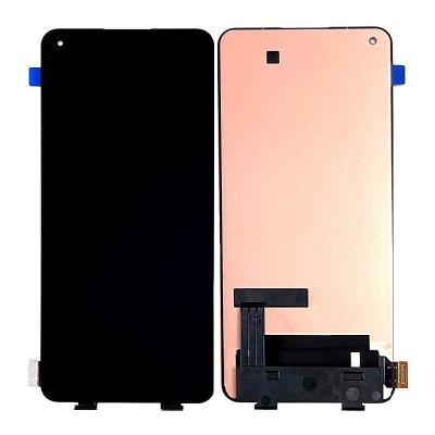 LCD with Touch Screen for Xiaomi 11 Lite 5G NE - Black (display glass combo folder)