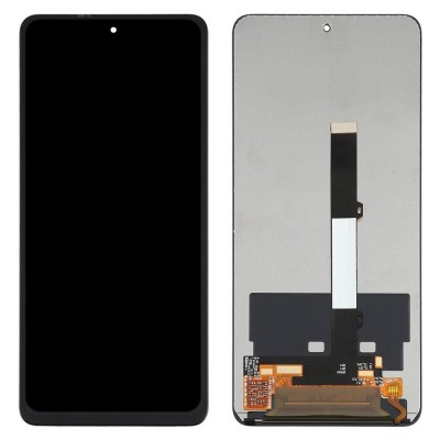 LCD with Touch Screen for Xiaomi Redmi Note 9 Pro 5G - Black (display glass combo folder)
