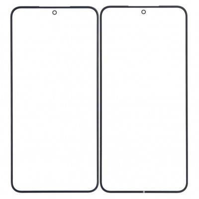 Front Glass for Samsung Galaxy S22 5G - Black