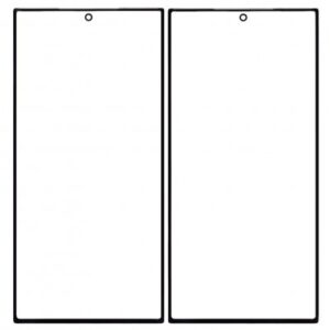 Front Glass for Samsung Galaxy S23 Ultra - Black