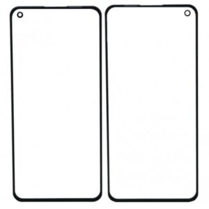 Front Glass for Xiaomi 11 Lite 5G NE - Black