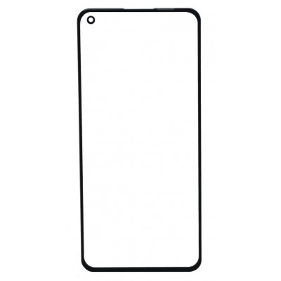 Front Glass for Xiaomi 11 Lite 5G NE - Black - Image 3