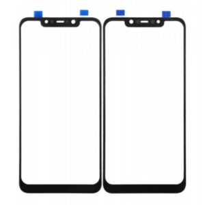 Front Glass for Xiaomi Pocophone F1 - Black
