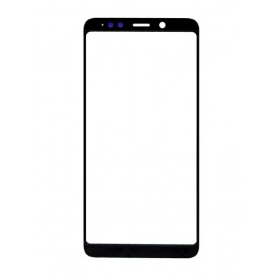 Front Glass for Xiaomi Redmi Note 5 Pro - Black - Image 3