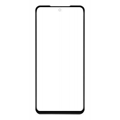 Front Glass for Xiaomi Redmi Note 9 Pro 5G - Black