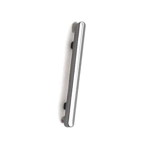 Volume Side Button Outer for Xiaomi Redmi Note 8 Pro White - Plastic Key - Image 3
