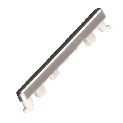 Volume Side Button Outer for Xiaomi Redmi Note 9 Pro 5G Grey - Plastic Key - Image 3