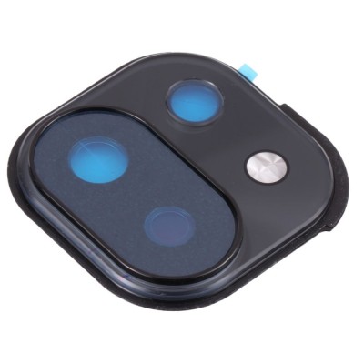 Camera Lens Glass with Frame for Xiaomi Mi 11 Lite Black - Image 2