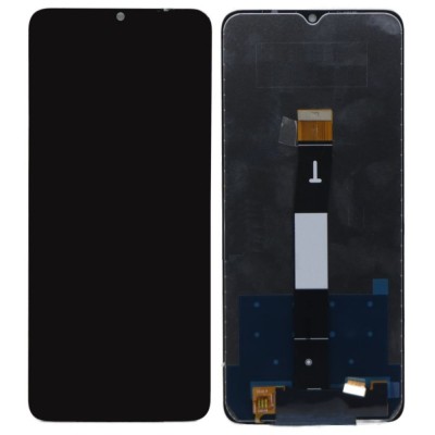LCD with Touch Screen for Xiaomi Poco C55 - Black (display glass combo folder)