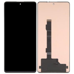 Amoled with Touch Screen for Xiaomi Redmi Note 12 Pro - Black (display glass combo folder)