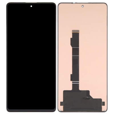Amoled with Touch Screen for Xiaomi Redmi Note 12 Pro - Black (display glass combo folder)