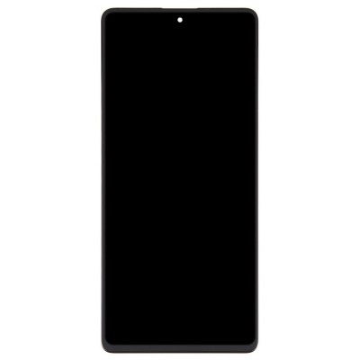Amoled with Touch Screen for Xiaomi Redmi Note 12 Pro - Black (display glass combo folder) - Image 2