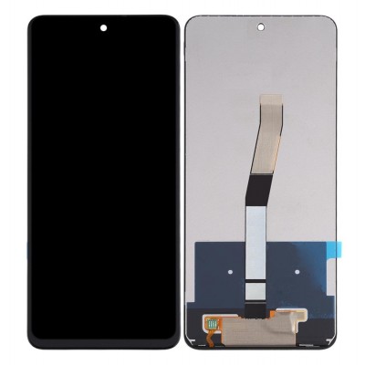 LCD with Touch Screen for Xiaomi Redmi Note 9 Pro Max - Black (display glass combo folder)