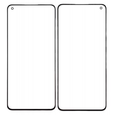 Front Glass for Xiaomi Mi 11 Lite - Black