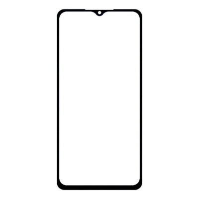 Front Glass for Xiaomi Poco M4 5G - Black