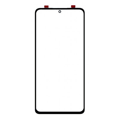Front Glass for Xiaomi Redmi Note 10 - Black - Image 2