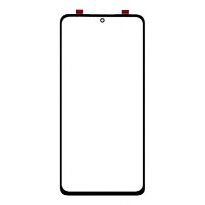 Front Glass for Xiaomi Redmi Note 10 - Black - Image 3