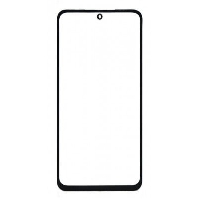 Front Glass for Xiaomi Redmi Note 10T 5G - Black - Image 3