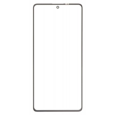 Front Glass for Xiaomi Redmi Note 12 Pro - Black - Image 2