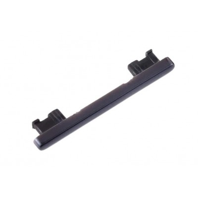 Volume Side Button Outer for Xiaomi Redmi Note 10 Black - Plastic Key
