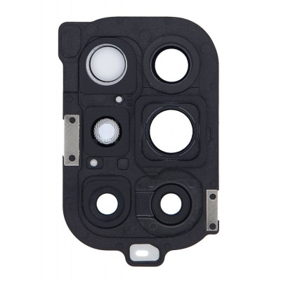 Camera Lens Glass with Frame for OnePlus 9R 5G Blue - Image 3